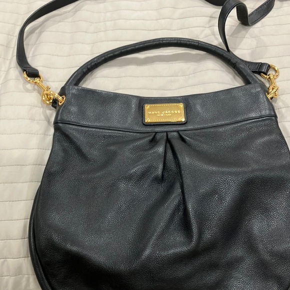 Marc jacobs black hobo bag